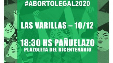 Photo of ABORTO LEGAL: REALIZARÁN UN PAÑUELAZO EN LAS VARILLAS