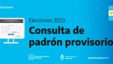 Photo of ELECCIONES 2023: EL REGISTRO CIVIL ATIENDE RECLAMOS SOBRE LOS PADRONES PROVISORIOS