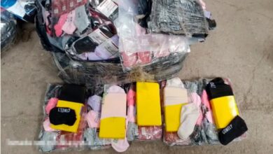 Photo of Encontraron 15 kilos de cocaína en ropa donada a la Municipalidad de Villa María