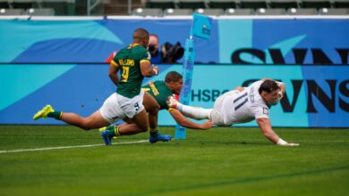 Photo of Los Pumas 7s clasificados a la Copa de Oro del seven de Los Ángeles tras derrotar a Sudáfrica