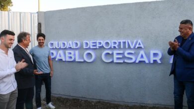 Photo of Con la presencia de Claudio «Chiqui» Tapia, Estudiantes de Río Cuarto inauguró obras de su predio deportivo