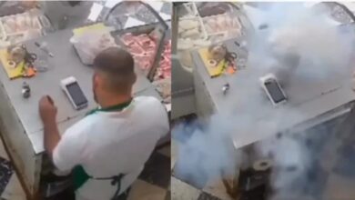 Photo of Viral: le explotó el posnet a un carnicero cuando estaba a punto de cobrarle a un cliente