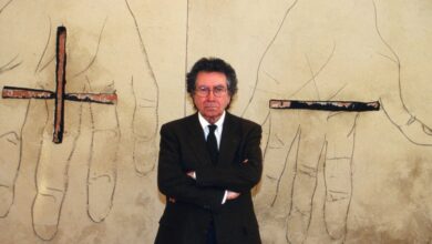 Photo of Antoni Tàpies en el Museo Evita Palacio Ferreyra: una mirada al informalismo español