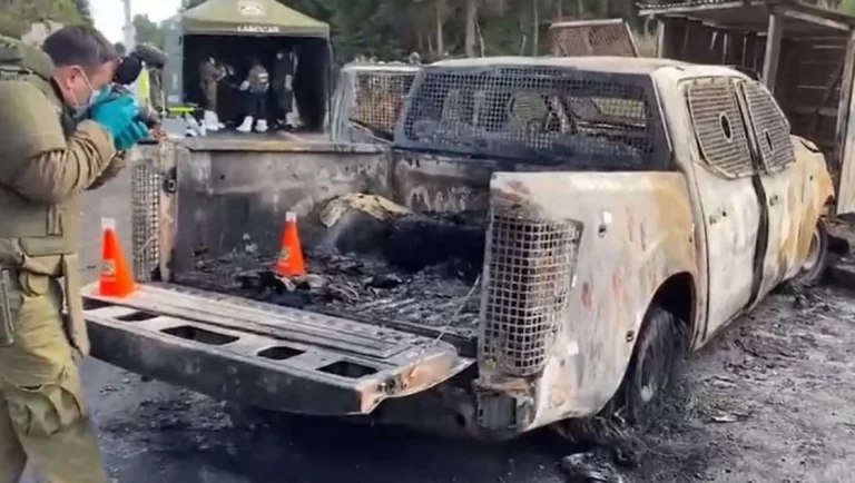 Photo of Terror en Chile: asesinaron e incendiaron a tres carabineros