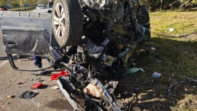 Photo of Impactante vuelco en la autopista Córdoba-Carlos Paz: el conductor se salvó de milagro