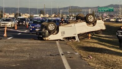 Photo of Choque múltiple en Circunvalación: el conductor de la camioneta no iba borracho