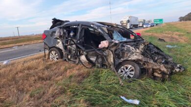 Photo of Choque frontal en el interior de Córdoba: un hombre murió y una mujer fue internada