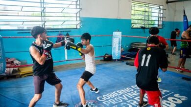 Photo of Boxeo bien cordobés en el Polideportivo Corral de Palos