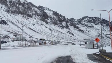 Photo of Cierran el paso Cristo Redentor por nevadas