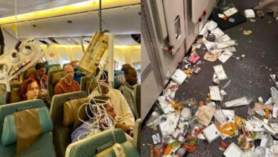 Photo of Un muerto y 30 heridos por fuertes turbulencias en un vuelo