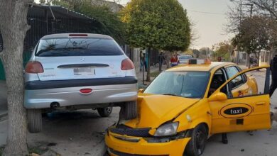 Photo of Robó un taxi, se escapó y chocó: detuvieron a un ladrón en Cooperativa 16 de Abril