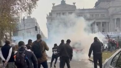 Photo of Los SRT en Buenos Aires: imágenes exclusivas de los incidentes en el Congreso