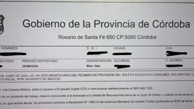 Photo of UEPC: el Gobierno alimenta la polémica con una leyenda en los recibos de sueldo