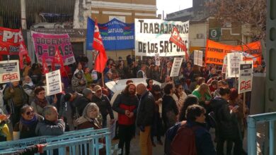 Photo of Gran apoyo a la lucha de los trabajadores de los SRT