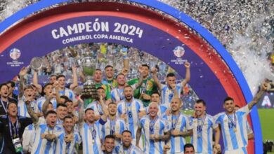 Photo of Así festejó su decimosexta Copa América la Selección argentina