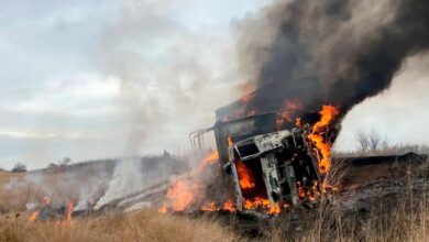 Photo of Córdoba: saltó del camión en movimiento porque se estaba incendiando