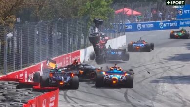 Photo of Espectacular accidente en Toronto: cinco autos involucrados tras un choque múltiple en la IndyCar