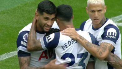 Photo of Con un gol del Cuti Romero el Tottenham goleó al Everton