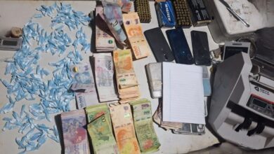 Photo of Detuvieron a un ladrón con más de un millón de pesos, cocaína, balas y tres celulares