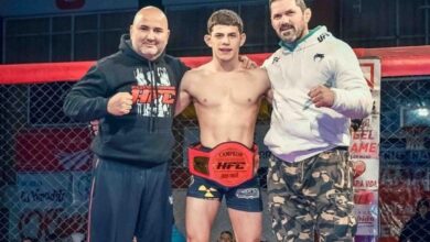 Photo of Iván Visotzky Campeón juvenil de Artes Marciales Mixtas