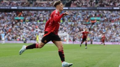 Photo of FA Community Shield: Garnacho abrió la cuenta, pero el City lo empató sobre el final