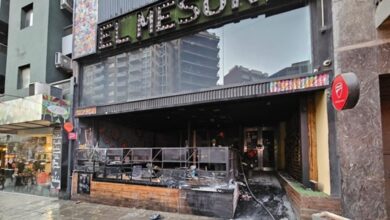 Photo of Fuego en Córdoba: las llamas consumieron un restaurante a metros del Buen Pastor