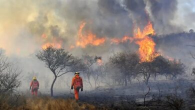 Photo of Fuego en Córdoba: contienen los incendios de Villa Giardino