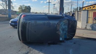 Photo of Chocaron dos autos en barrio Coronel Olmedo y recomiendan circular con precaución