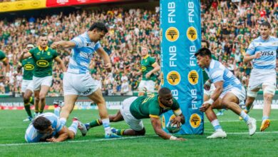 Photo of Sudáfrica derrota a Los Pumas en una batalla por el Rugby Championship