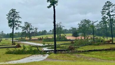 Photo of El huracán Helene dejó su marca en Augusta National y dolor en el sureste