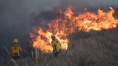 Photo of Actualizando de la situación: bomberos vigilan y controlan 5 focos en simultáneo