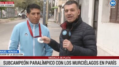 Photo of Nahuel Heredia regresó a Córdoba y lució la medalla plateada de Los Murciélagos