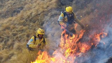 Photo of Incendio en Córdoba: bomberos combaten un foco cerca de El Durazno