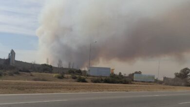 Photo of Incendio: hay corte total en la autopista a Carlos Paz por la presencia de humo