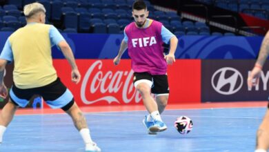 Photo of La Selección de Futsal se entrenó en el Humo Arena de Taskent