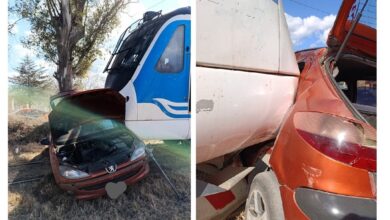 Photo of Con dos lesionados, hubo otro choque del Tren de las Sierras en un cruce en Cosquín