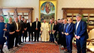 Photo of El papa Francisco recibió a dirigentes de la CGT