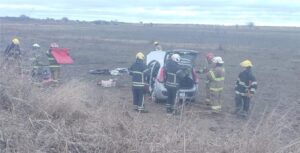 Photo of ACCIDENTE EN LA RUTA 158: DOS PERSONAS RESULTAN HERIDAS TRAS VUELCO