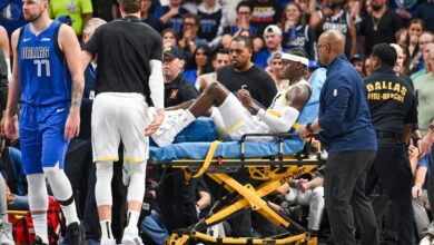 Photo of Escalofriante momento en la NBA: Taylor Hendricks sufrió una grave lesión ante los Mavericks