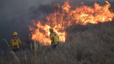 Photo of Incendio en Córdoba: el foco en Quebrada de la Mermela sigue activo pero con menos intensidad