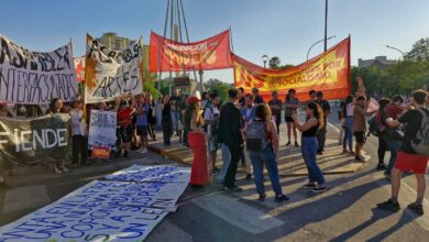 Photo of Protestas por la visita de Milei a Córdoba: interfacultades cortan Puente Centenario