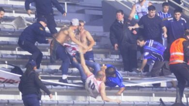 Photo of Escándalo en Mar del Plata: batalla campal entre hinchas de Peñarol y Quilmes