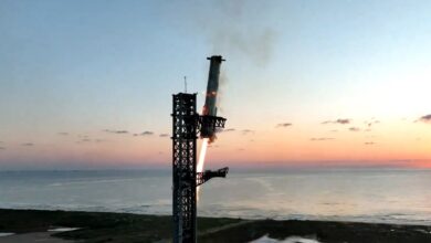 Photo of SpaceX logró «atrapar» un cohete de despegue por primera vez