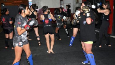 Photo of La Federación Cordobesa de Artes Marciales Mixtas y Kickboxing organizó entrenamiento para mujeres