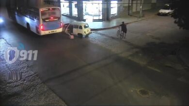 Photo of Video: se quedó sin frenos y chocó contra un colectivo