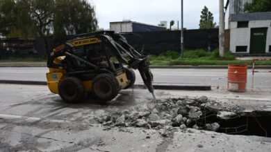 Photo of Socavón de Av. Vélez Sarsfield: Municipalidad inició obras y hay desvíos de tránsito