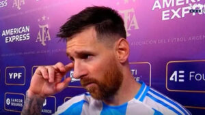 Photo of Lionel Messi: «Me emociona sentir el cariño de la gente porque sé que pueden ser los últimos partidos