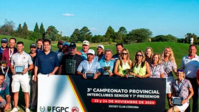 Photo of La Federación de Golf de Córdoba realizó con éxito el 3° Campeonato Provincial Interclubes Senior y Pre Senior