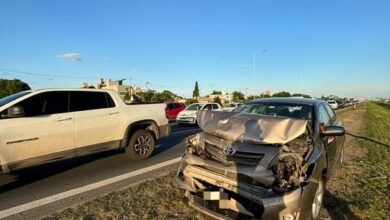 Photo of Tres vehículos protagonizaron un choque en avenida Circunvalación