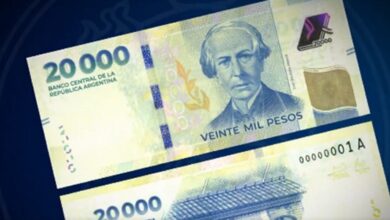 Photo of Comienza a circular el nuevo billete de $20 mil con la imagen de Alberdi